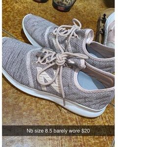 New balance size 8.5. Worn Once/excellent condition.